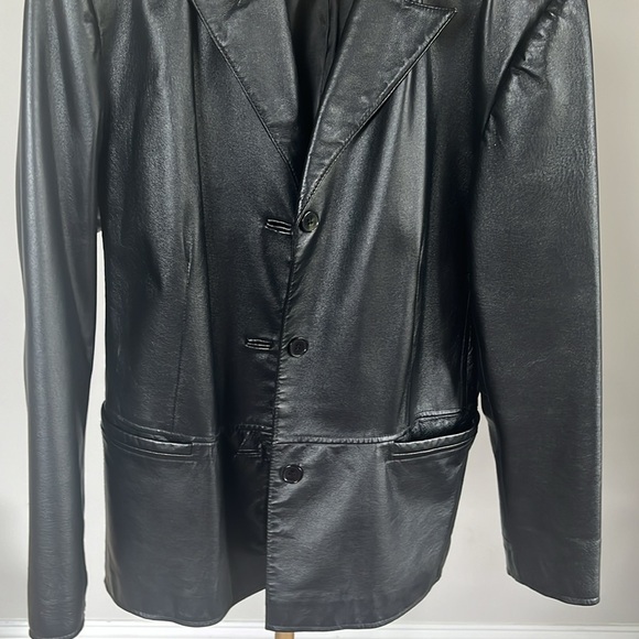 Real leather Clio jacket size L - Picture 4 of 7